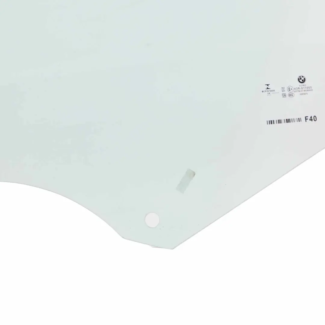 Fenêtre Latérale Porte Avant Gauche Vitrage Vert AS2 pour BMW F40 à propos du numéro de pièce 7448059 BMW F40 Fenêtre Latérale Porte Avant Gauche Vitrage Vert AS2 - SKU 7448059 - Numéro de pièce 7448059