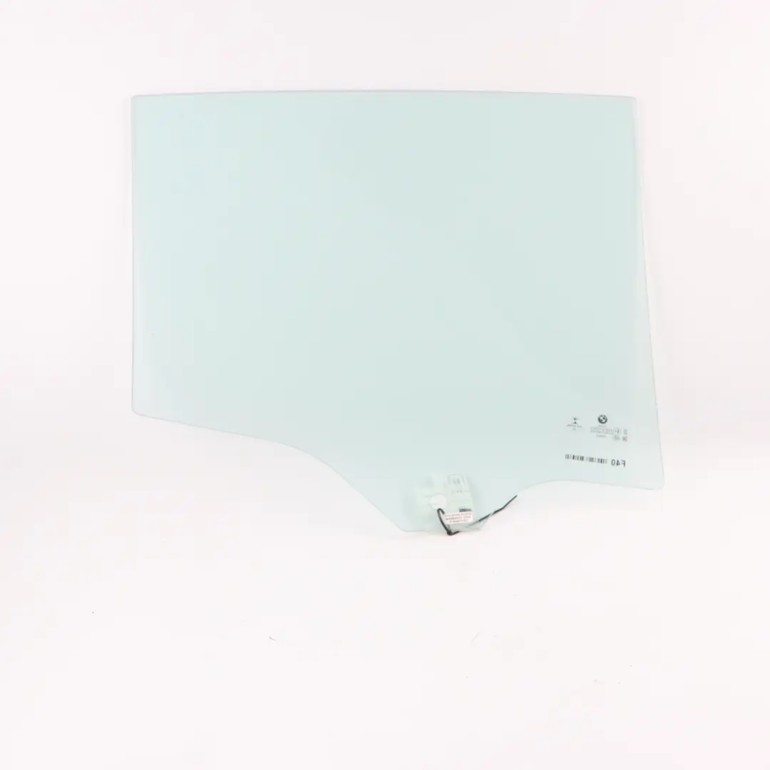 Side Window BMW F40 5 Door Rear Door Left N/S Green AS2 ESG to with Part number 7448061 Side Window BMW F40 5 Door Rear Door Left N/S Green AS2 ESG - SKU 7448061 - Part number 7448061