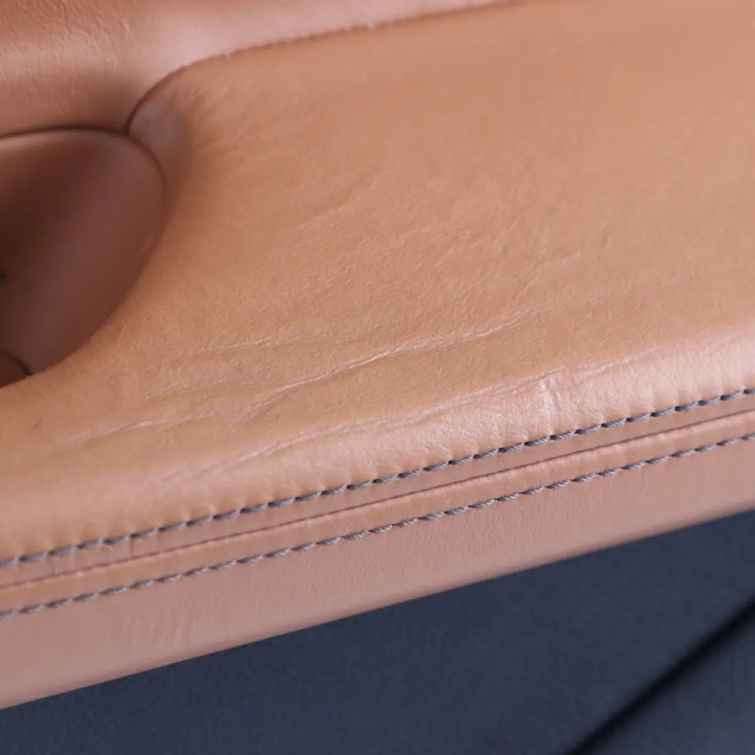 Door Card Front Right O/S Lining Trim Panel HiFi Leather Cognac Black to BMW G11 with Part number 7448516 BMW G11 Door Card Front Right O/S Lining Trim Panel HiFi Leather Cognac Black - SKU 7448516 - Part number 7448516