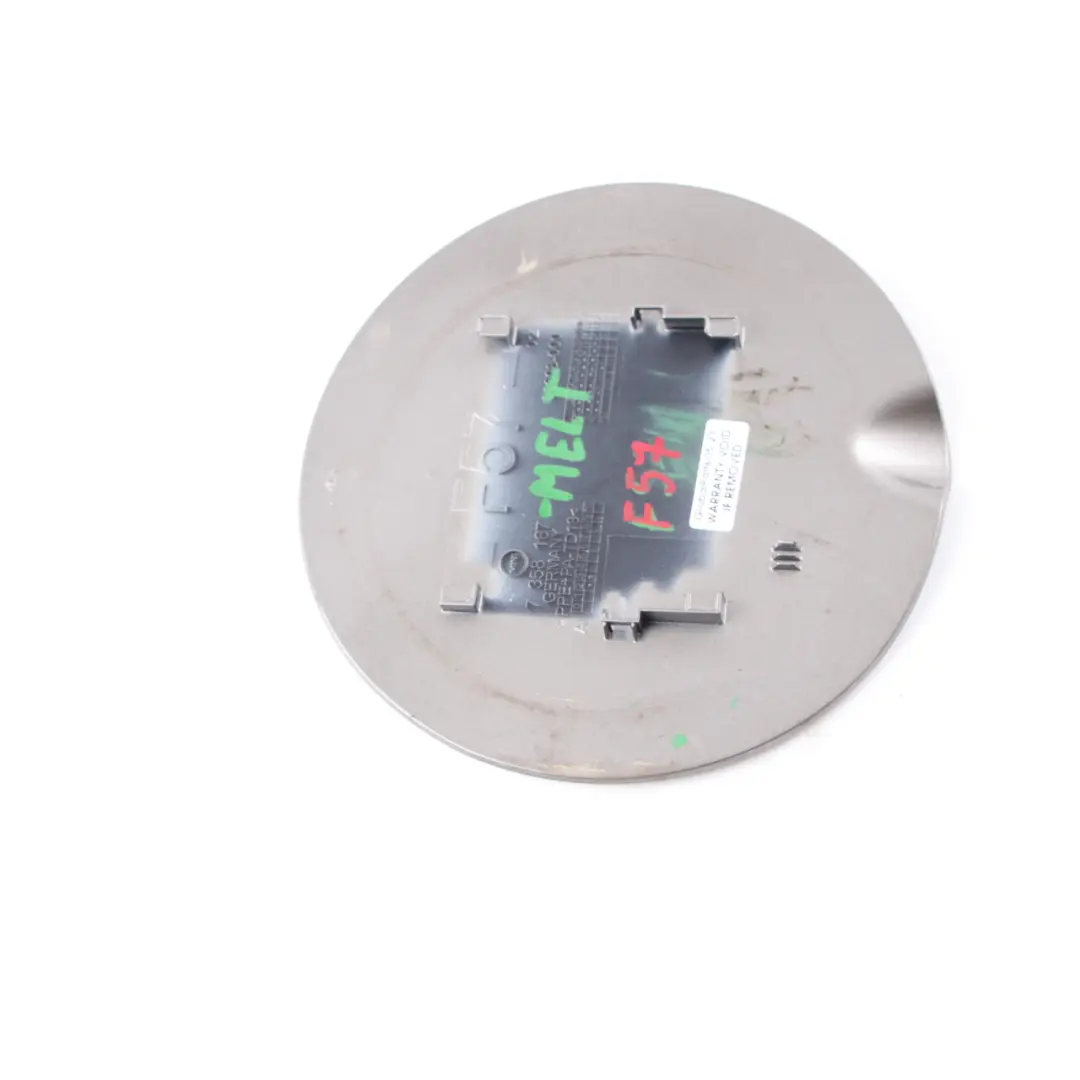 Mini F57 Convertible Fuel Fill In Flap Cap Cover Melting Silver - C2K 7358167 - SKU 7448690-MELT - Part number 7448690