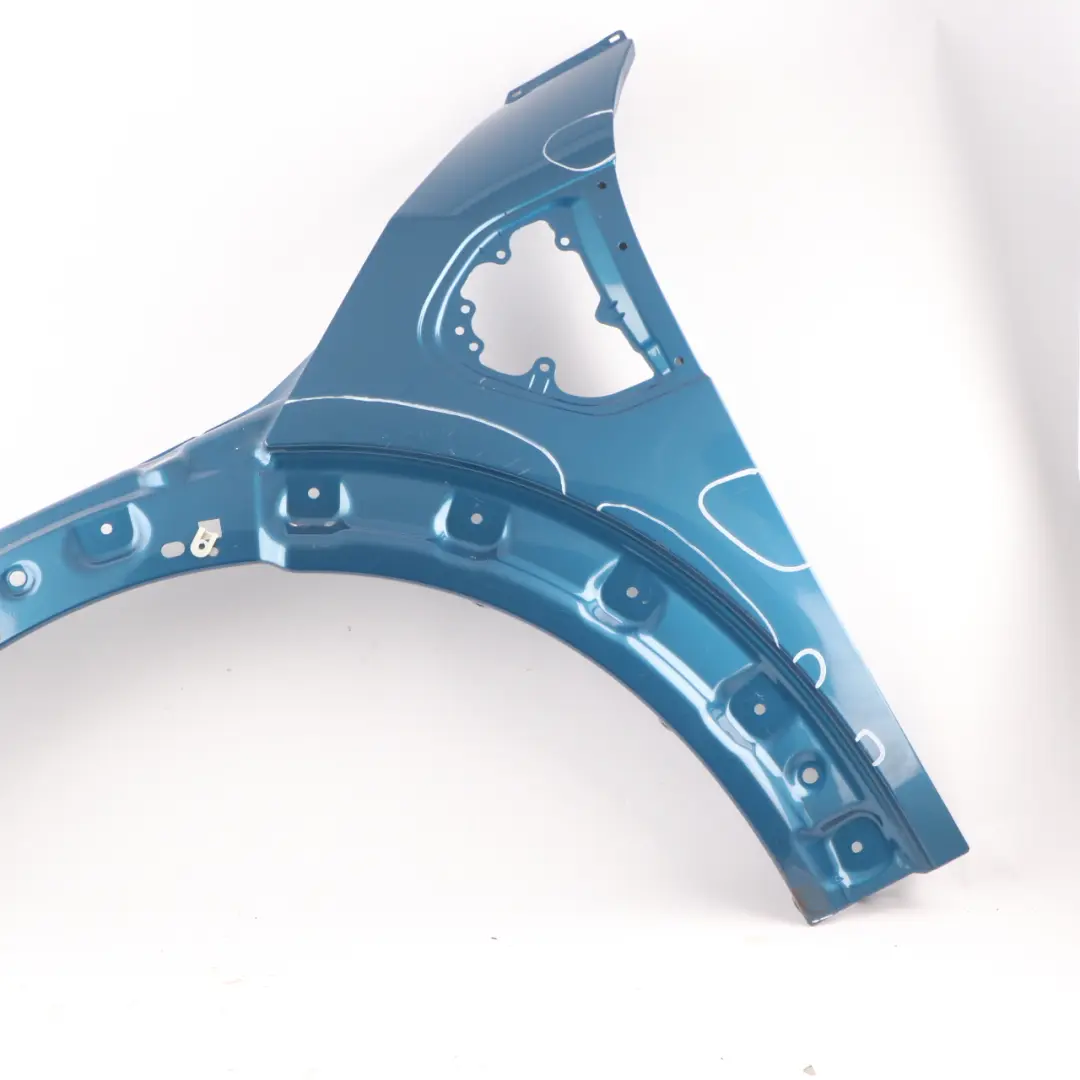 Wing Panel Front Left N/S Side Fender Island Blue - C2M to Mini Countryman F60 with Part number 7449377 Mini Countryman F60 Wing Panel Front Left N/S Side Fender Island Blue - C2M - SKU 7449377-ISB - Part number 7449377
