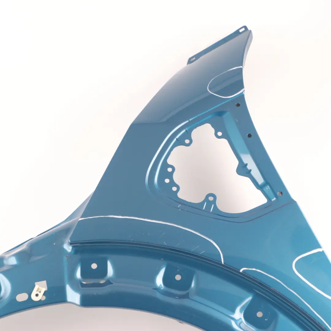 Wing Panel Front Left N/S Side Fender Island Blue - C2M to Mini Countryman F60 with Part number 7449377 Mini Countryman F60 Wing Panel Front Left N/S Side Fender Island Blue - C2M - SKU 7449377-ISB - Part number 7449377