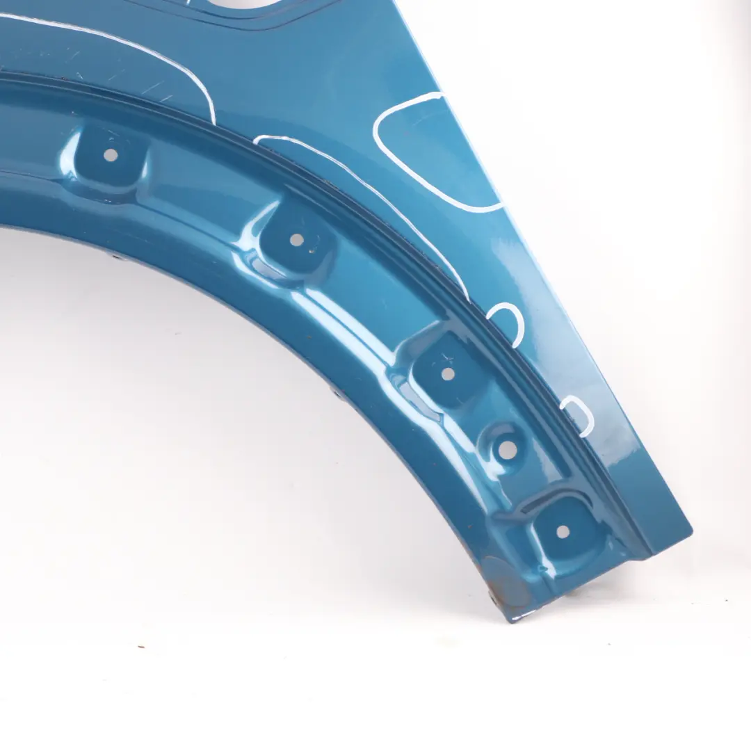 Wing Panel Front Left N/S Side Fender Island Blue - C2M to Mini Countryman F60 with Part number 7449377 Mini Countryman F60 Wing Panel Front Left N/S Side Fender Island Blue - C2M - SKU 7449377-ISB - Part number 7449377