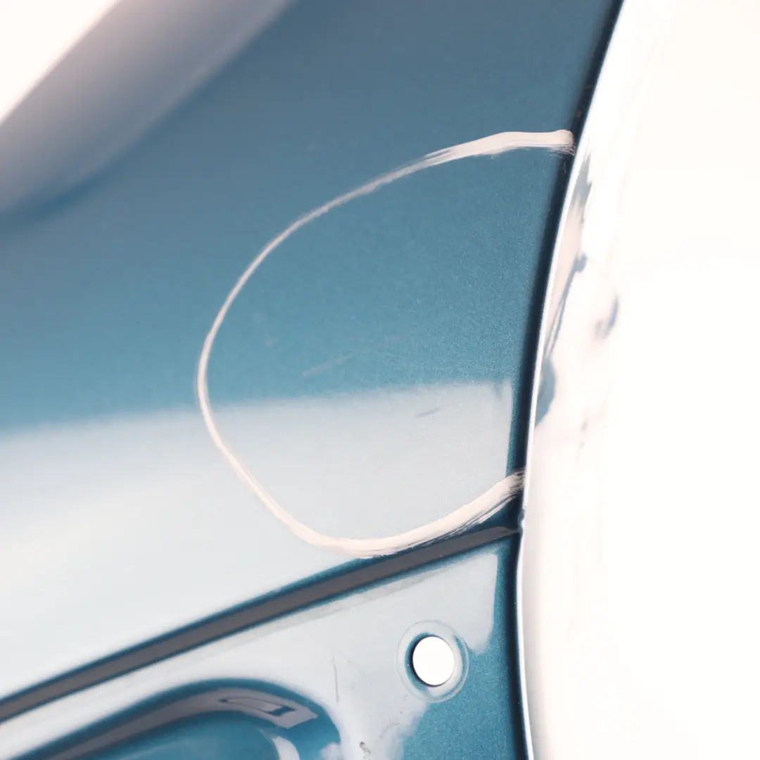 Wing Panel Front Left N/S Side Fender Island Blue - C2M to Mini Countryman F60 with Part number 7449377 Mini Countryman F60 Wing Panel Front Left N/S Side Fender Island Blue - C2M - SKU 7449377-ISB - Part number 7449377