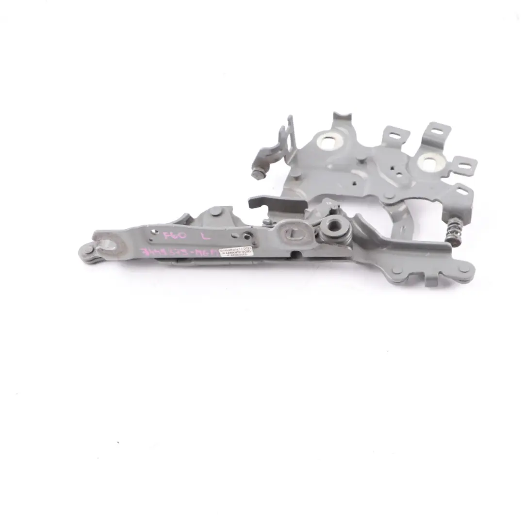 Mini Countryman F60 Hood Hinge Bonnet Front Left N/S Moonwalk Grey B71 - SKU 7449379-MGM - Part number 7449379