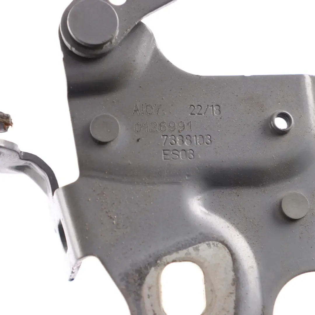 Mini Countryman F60 Hood Hinge Bonnet Front Left N/S Moonwalk Grey B71 - SKU 7449379-MGM - Part number 7449379