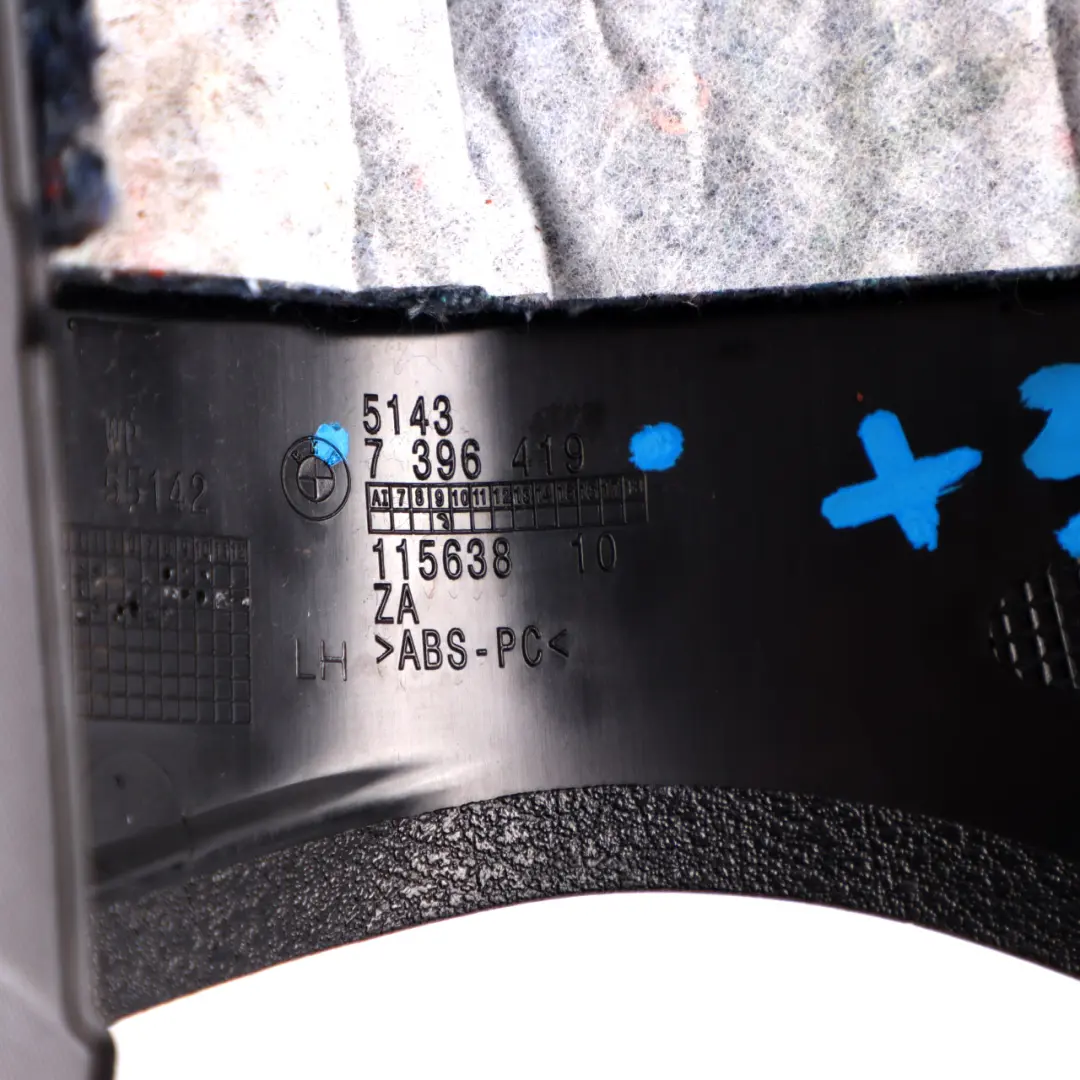 Osłona Obudowa Panel Słupka C Lewa Czarna 7396419 do BMW X3 G01 o numerze 7449405 BMW X3 G01 Osłona Obudowa Panel Słupka C Lewa Czarna 7396419 - SKU 7449405 - Numer Części 7449405