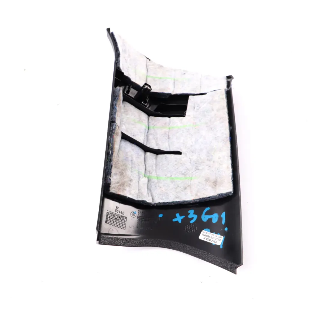 BMW X3 G01 Garniture Colonne C Cache Colonne Gauche Anthrazit 7396419 - SKU 7449405 - Numéro de pièce 7449405