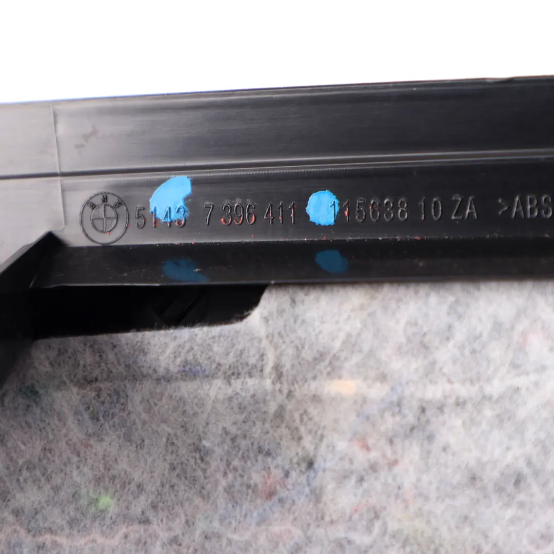 BMW X3 G01 Listwa Osłona Słupka D Lewa Czarna 7396411 - SKU 7449407 - Numer Części 7449407
