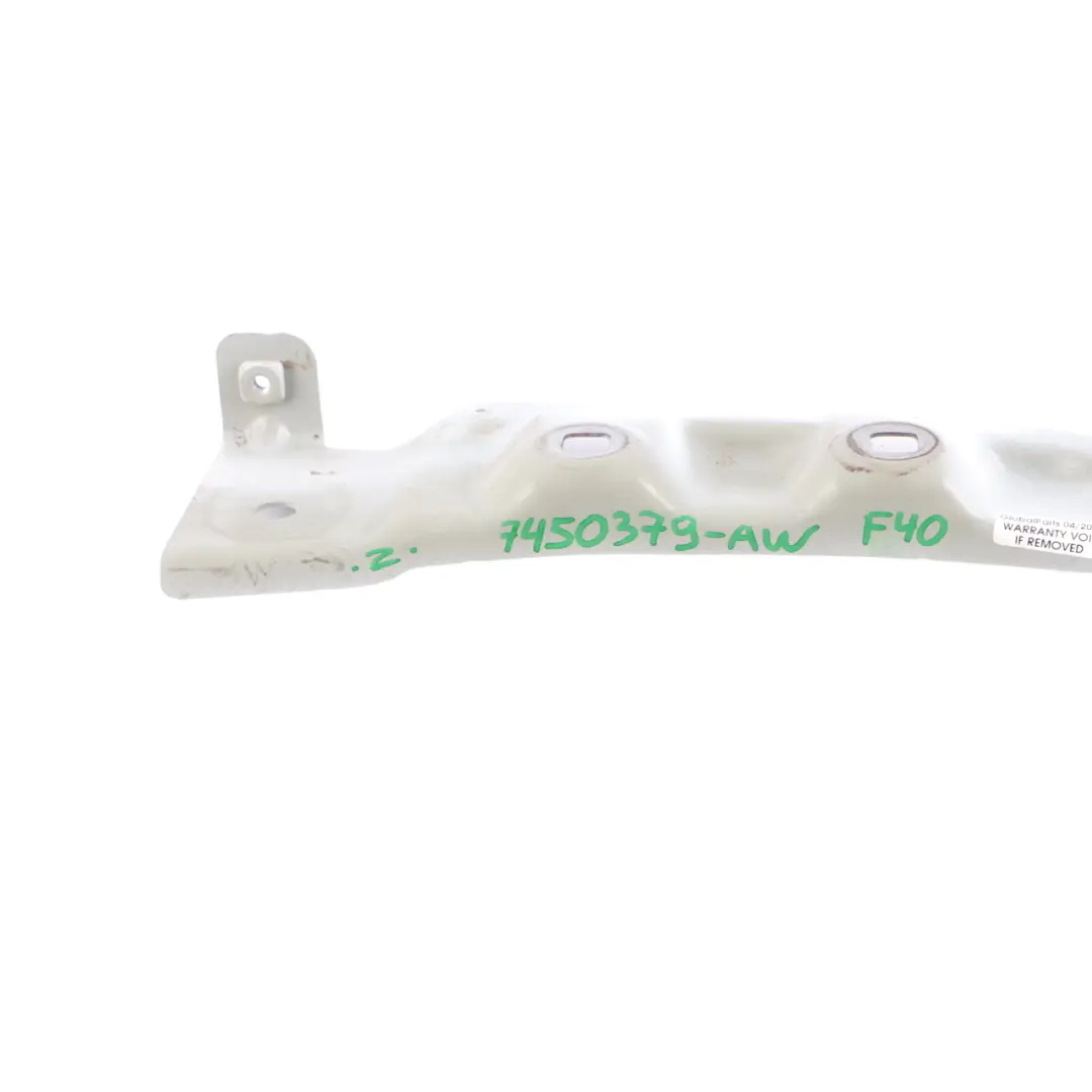 BMW F40 F44 Staffa Pannello Anteriore Sinistro Bianco Alpino - 300 - SKU 7450379-AW - Numero di parte 7450379
