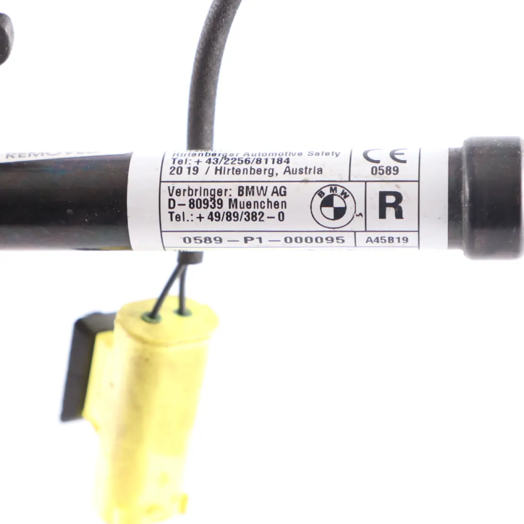 Hood Bonnet Hinge Actuator Pedestrian Protection Right O/S to BMW F40 F44 with Part number 7450944 BMW F40 F44 Hood Bonnet Hinge Actuator Pedestrian Protection Right O/S - SKU 7450944 - Part number 7450944