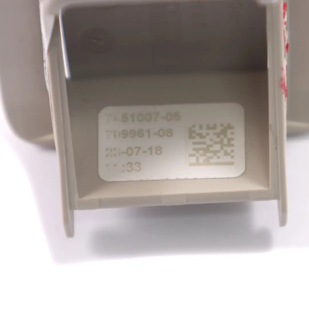 Asiento Trasero Banco Isofix Cubierta Elfenbein Blanco para BMW G30 Berlina con número de pieza 7451007 BMW G30 Berlina Asiento Trasero Banco Isofix Cubierta Elfenbein Blanco - SKU 7451007 - Número de pieza 7451007