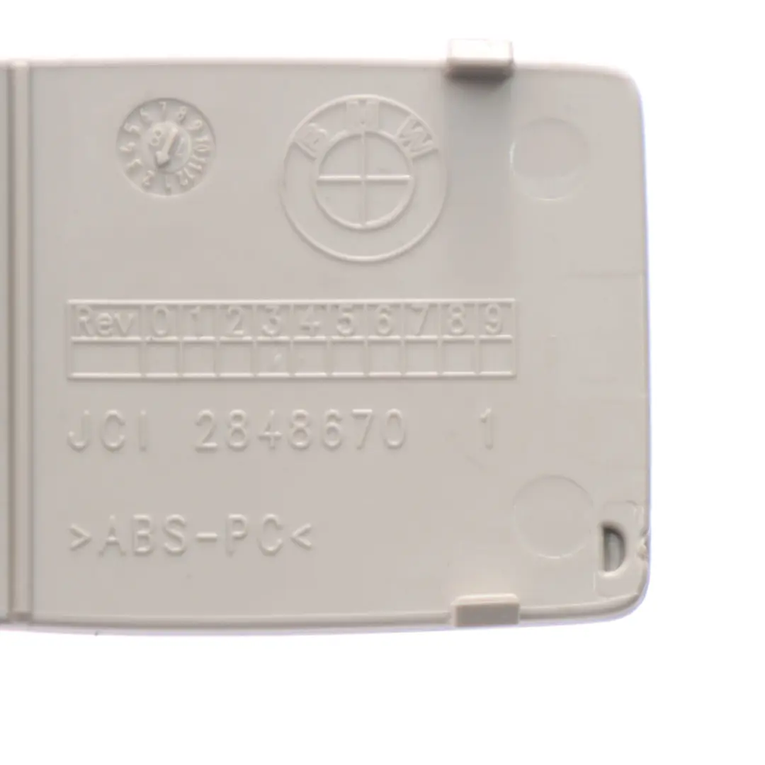 BMW G30 Zaślepka Osłona Isofix Kanapa Tył Biała - SKU 7451007 - Numer Części 7451007