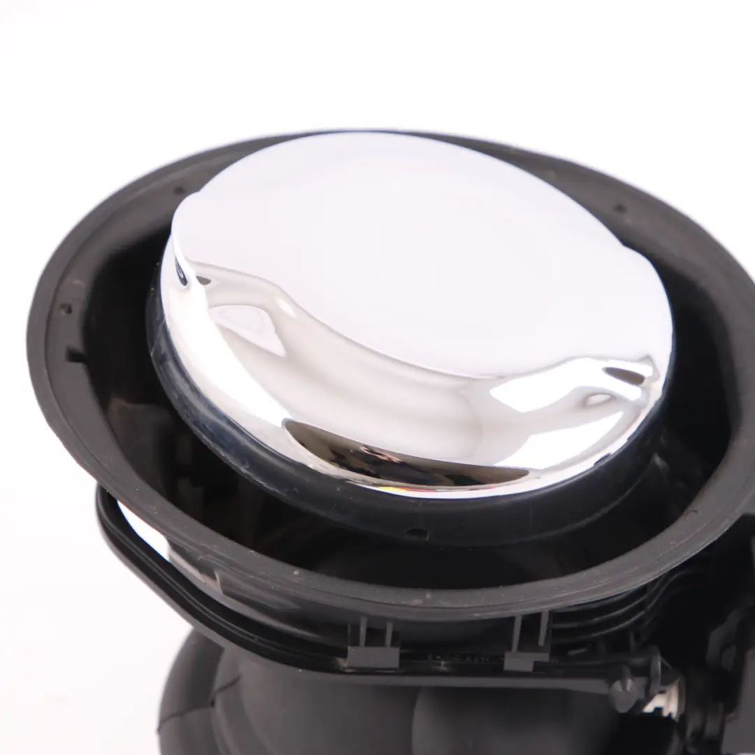 Mini F57 Convertible Fuel Filler Flap Pot Housing Cover Trim Chrome 7391556 - SKU 7451368 - Part number 7451368