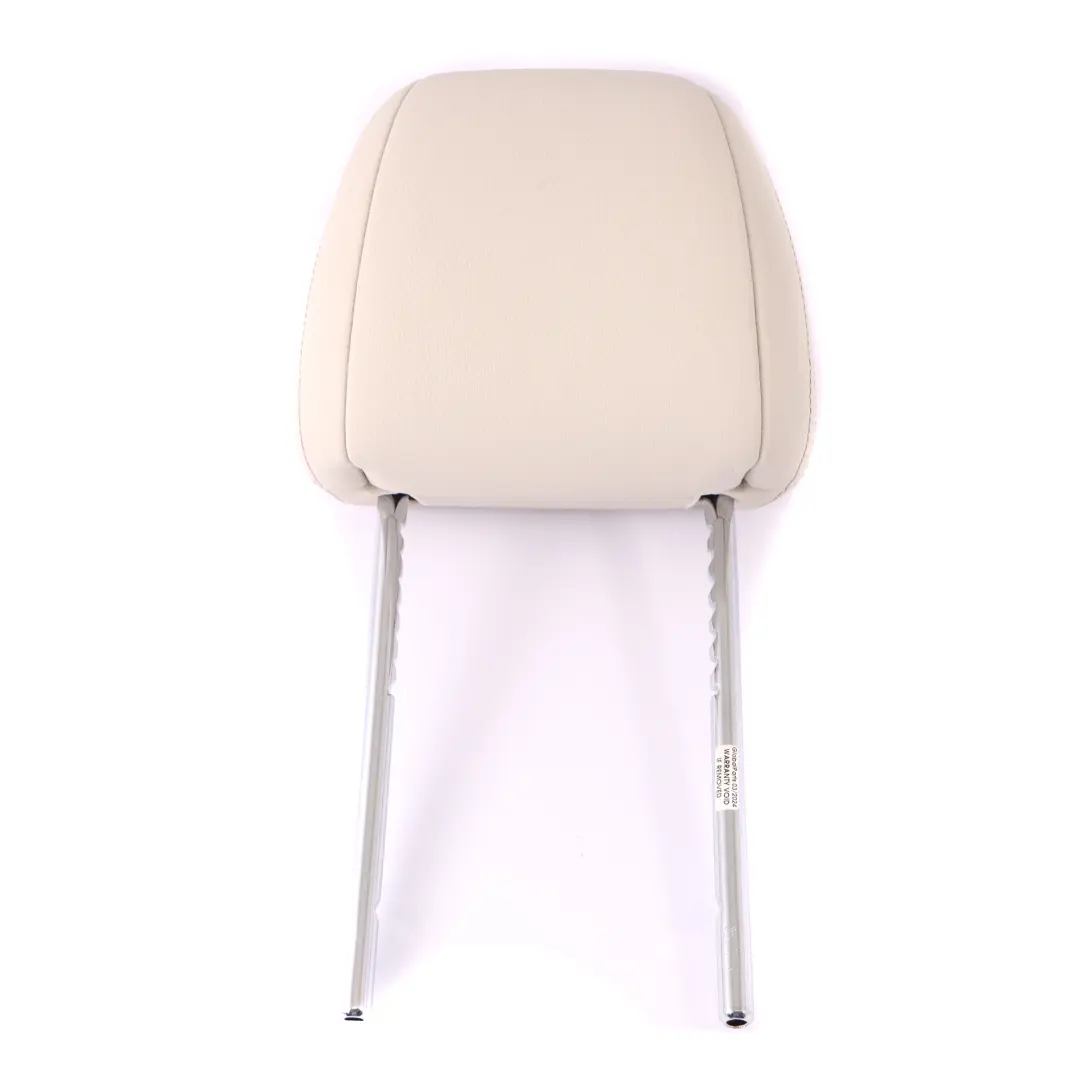 Appui-tête BMW G30 Siège Avant droit gauche Cuir Dakota Elfenbein blanc pour à propos du numéro de pièce 7452005 Appui-tête BMW G30 Siège Avant droit gauche Cuir Dakota Elfenbein blanc - SKU 7452005 - Numéro de pièce 7452005