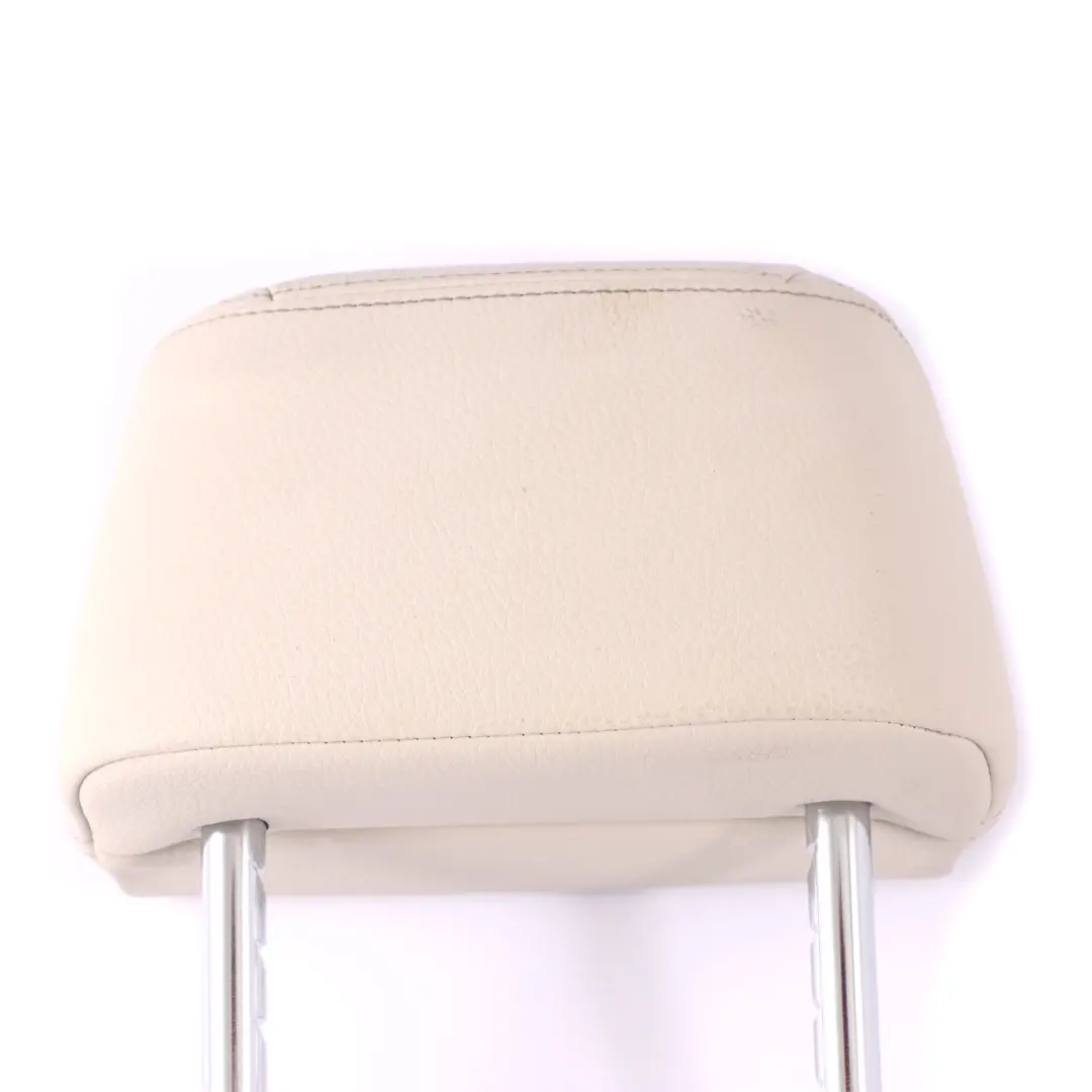  Headrest BMW G30 Rear Seat Right Left Leather Dakota Elfenbein Weiss - SKU 7452201 - Part number 7452201