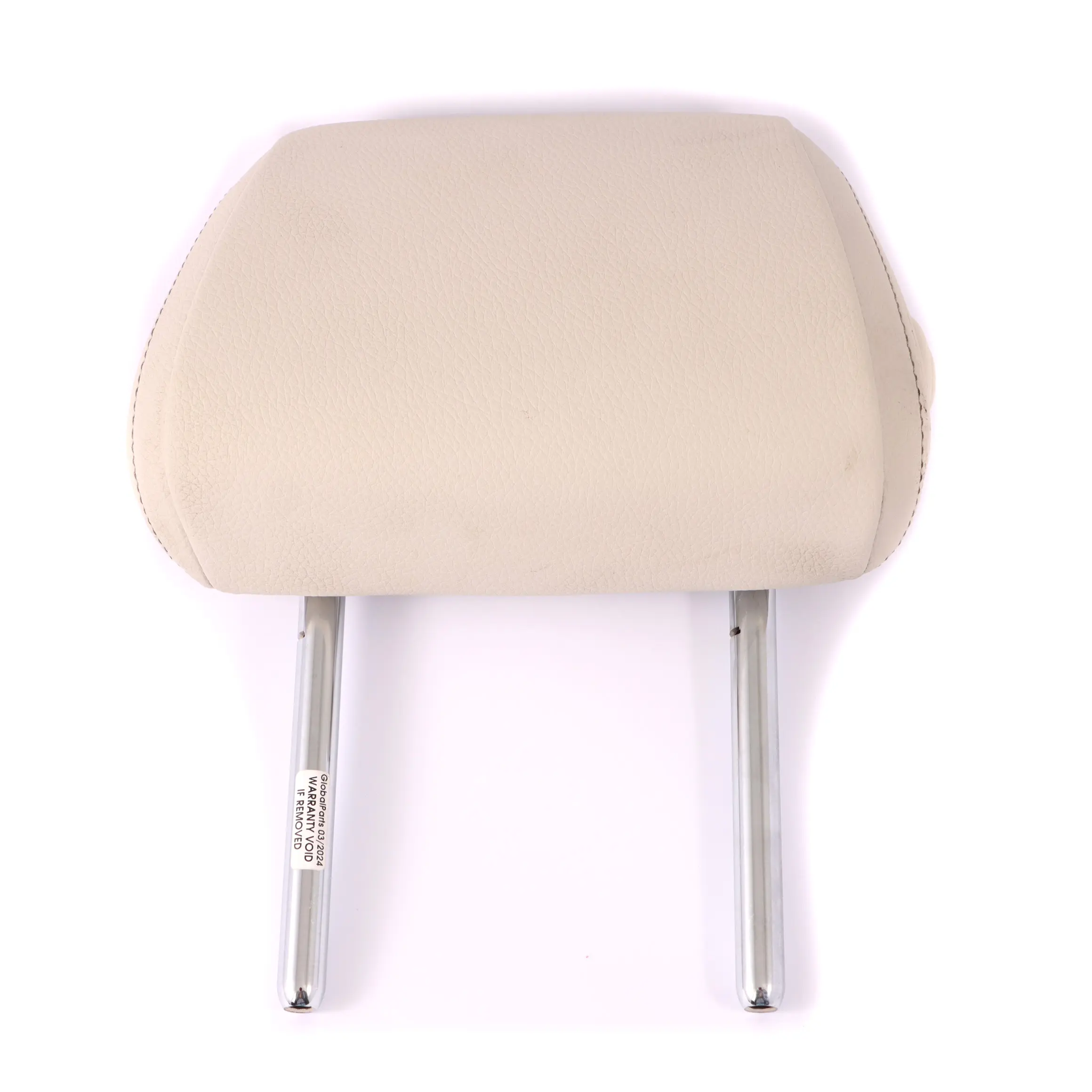 Appui-tête BMW G30 Siège arrière central Cuir Dakota Elfenbein Blanc 7452206