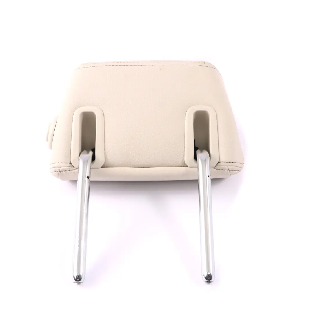  Headrest BMW G30 Rear Seat Centre Leather Dakota Elfenbein Weiss White - SKU 7452205 - Part number 7452206