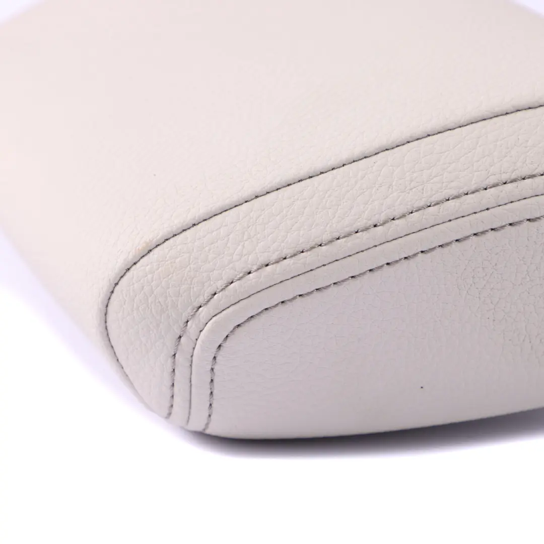  Headrest BMW G30 Rear Seat Centre Leather Dakota Elfenbein Weiss White - SKU 7452205 - Part number 7452206