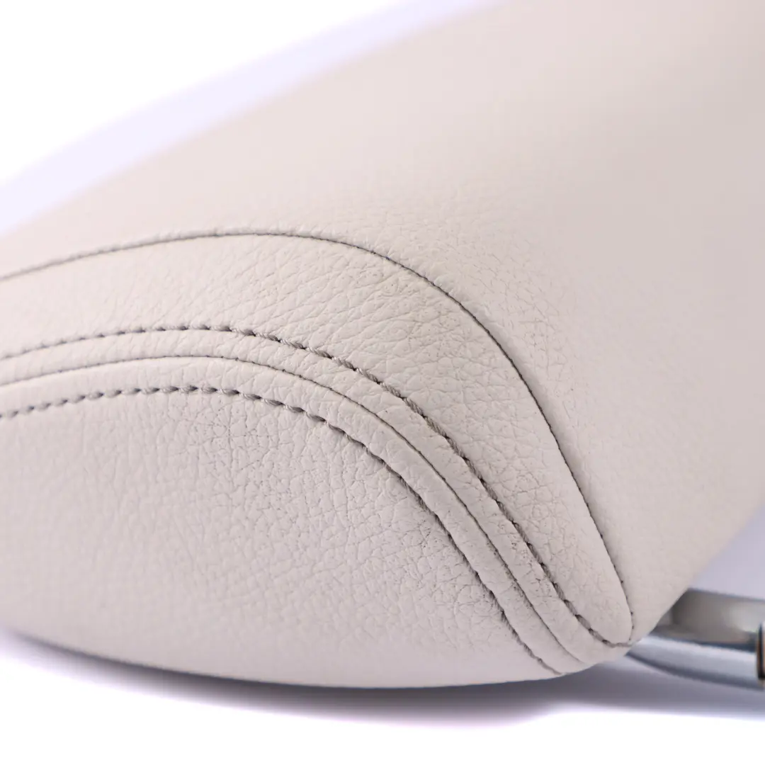  Headrest BMW G30 Rear Seat Centre Leather Dakota Elfenbein Weiss White - SKU 7452205 - Part number 7452206