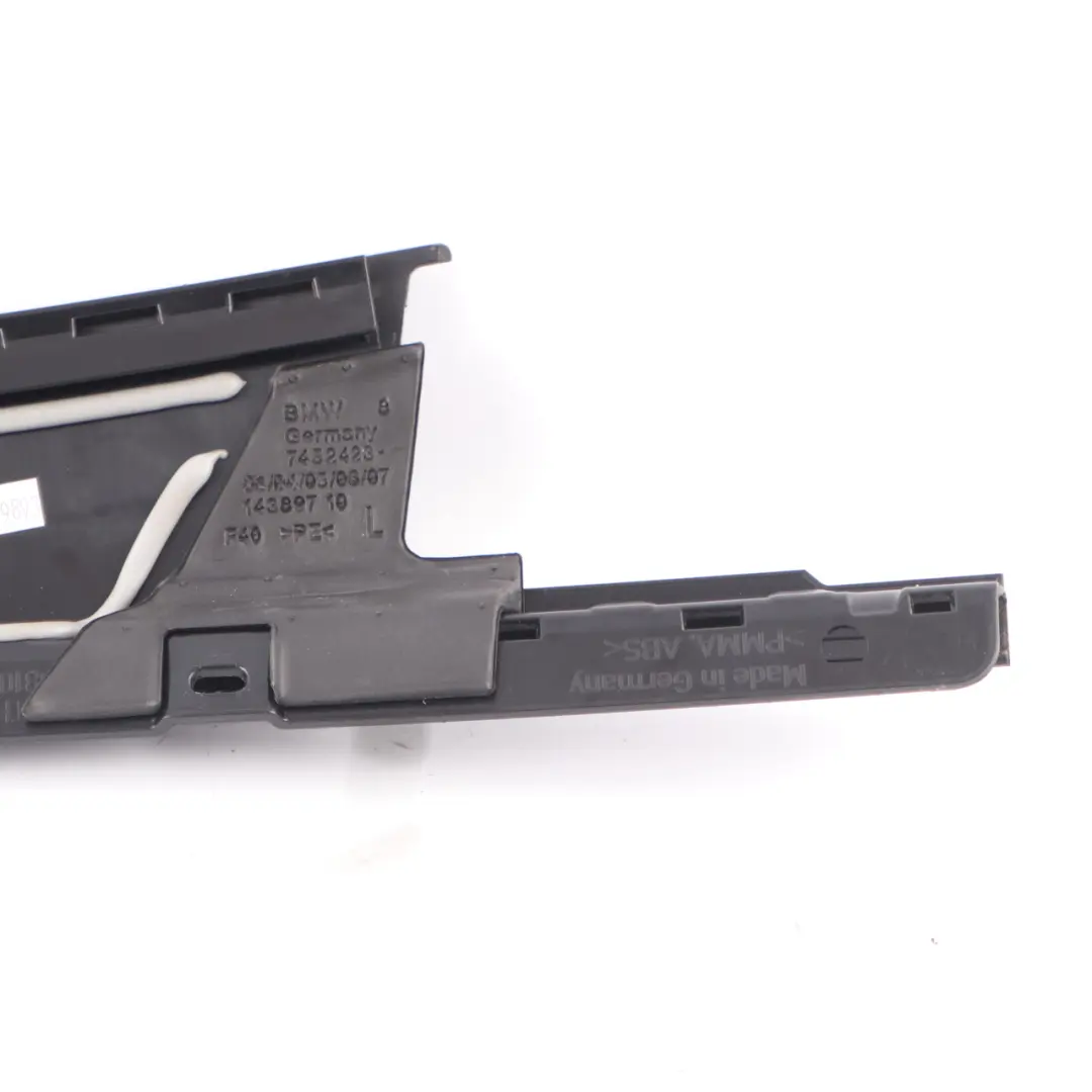 BMW F40 Cover Column B Pillar Door Rear Left N/S Finisher Strip - SKU 7452375 - Part number 7452375