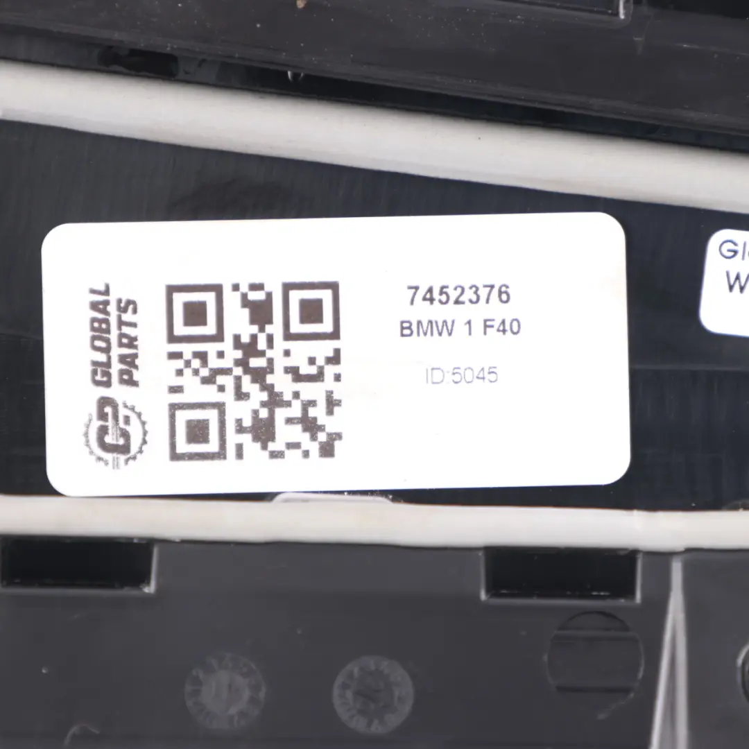Column B Pillar Door Rear Right O/S Finisher Strip to BMW F40 Cover with Part number 7452376 BMW F40 Cover Column B Pillar Door Rear Right O/S Finisher Strip - SKU 7452376 - Part number 7452376