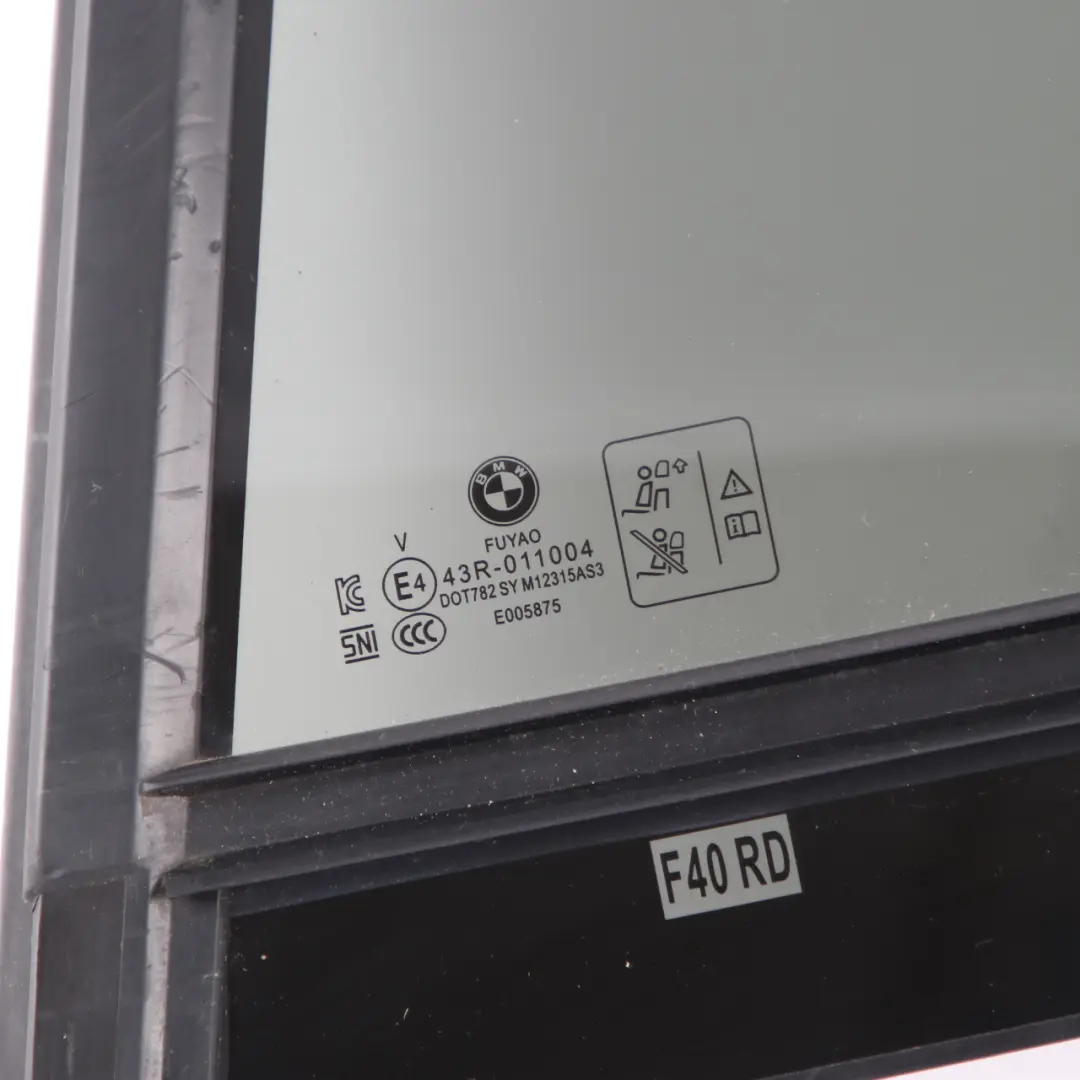  Window Glass BMW F40 Side Fixed Glazing Rear Left N/S AS3 Tinted - SKU 7452415 - Part number 7452415