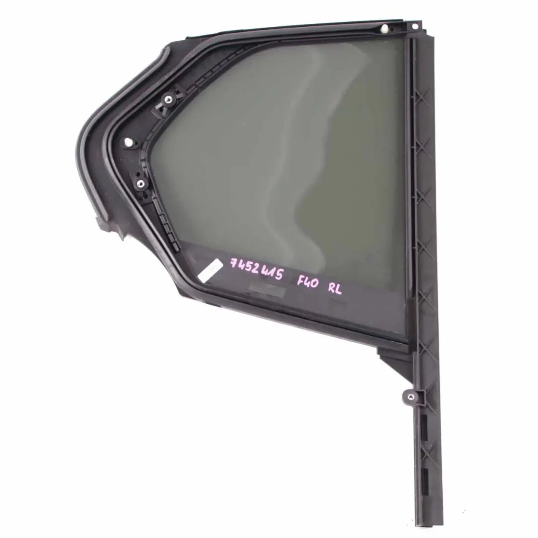 Window Glass BMW F40 Side Fixed Glazing Rear Left N/S AS3 Tinted to with Part number 7452415 Window Glass BMW F40 Side Fixed Glazing Rear Left N/S AS3 Tinted - SKU 7452415 - Part number 7452415