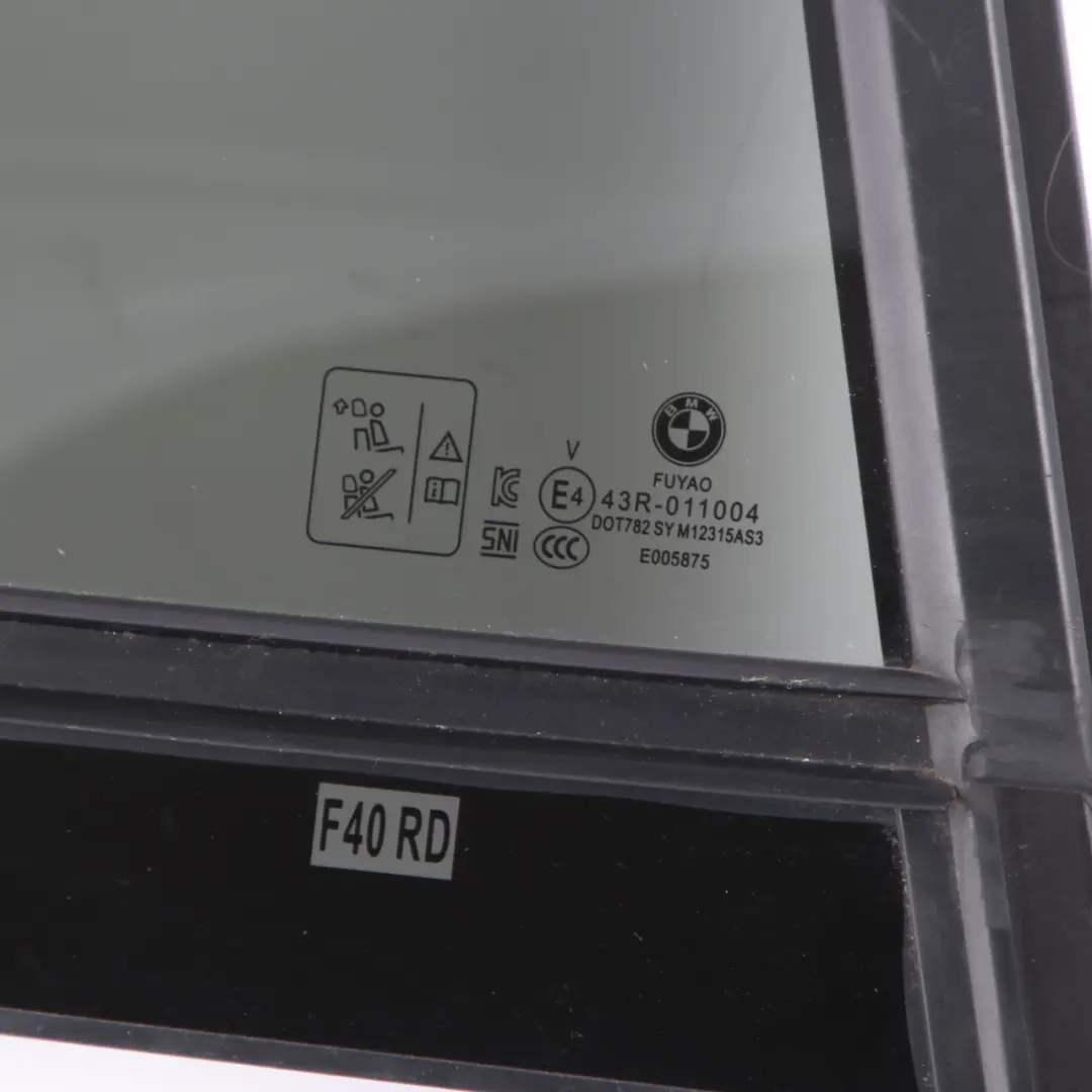  Fensterscheibe BMW F40 Seite Festverglasung Hinten Rechts AS3 Getönt - SKU 7452416 - Teilenummer 7452416