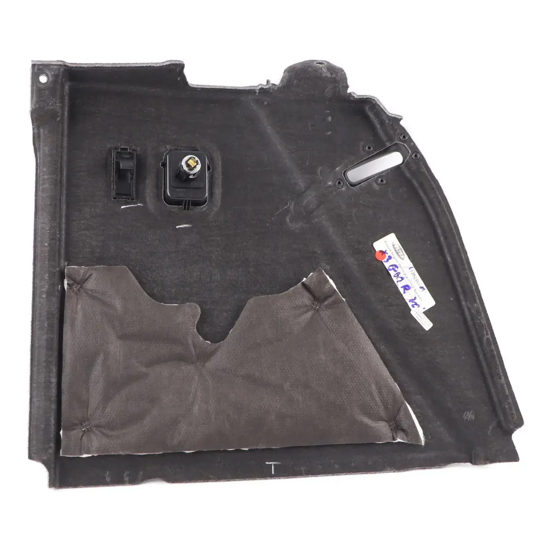 Trunk Lateral Cover Boot Luggage Trim Panel Right O/S Black to BMW X3 G01 with Part number 7452460 BMW X3 G01 Trunk Lateral Cover Boot Luggage Trim Panel Right O/S Black - SKU 7452460 - Part number 7452460