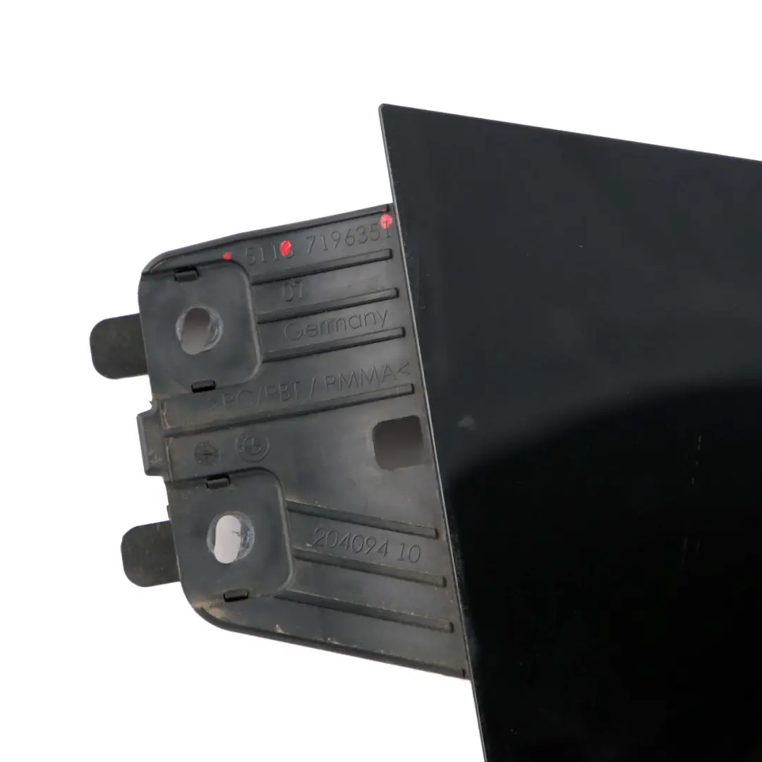 Puerta Delantera Izquierda Columna B Embellecedor Pilar 7196351 para BMW F07 GT con número de pieza 7453321 BMW F07 GT Puerta Delantera Izquierda Columna B Embellecedor Pilar 7196351 - SKU 7453321 - Número de pieza 7453321