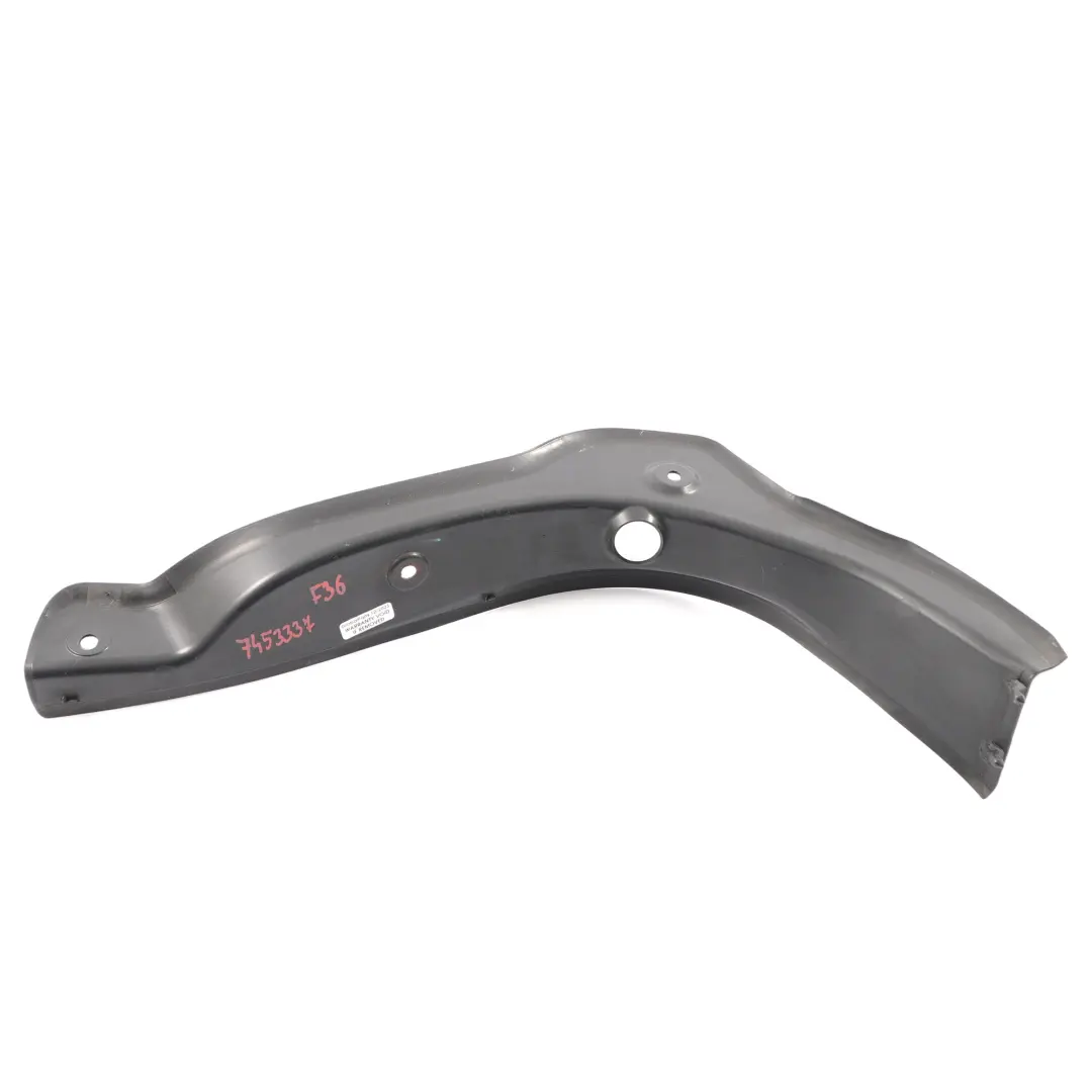 BMW F36 Gran Coupe Trunk Lid Lamp Gutter Trim Cover Rear Left N/S - SKU 7453337 - Part number 7453337