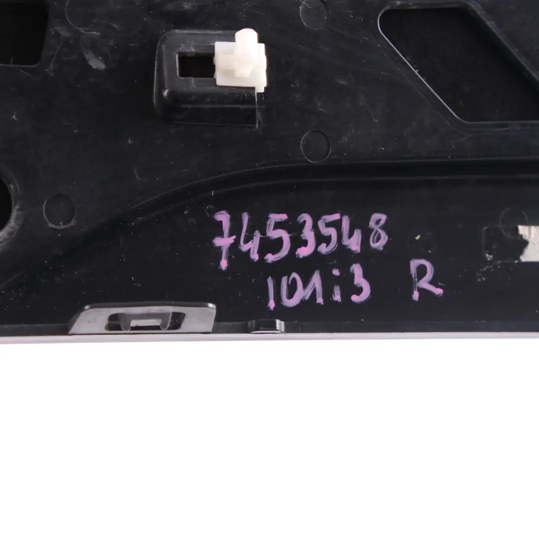 Pillar Cover Front Right O/S Column A Exterior Trim Panel to BMW i3 I01 with Part number 7453548 BMW i3 I01 Pillar Cover Front Right O/S Column A Exterior Trim Panel - SKU 7453548 - Part number 7453548