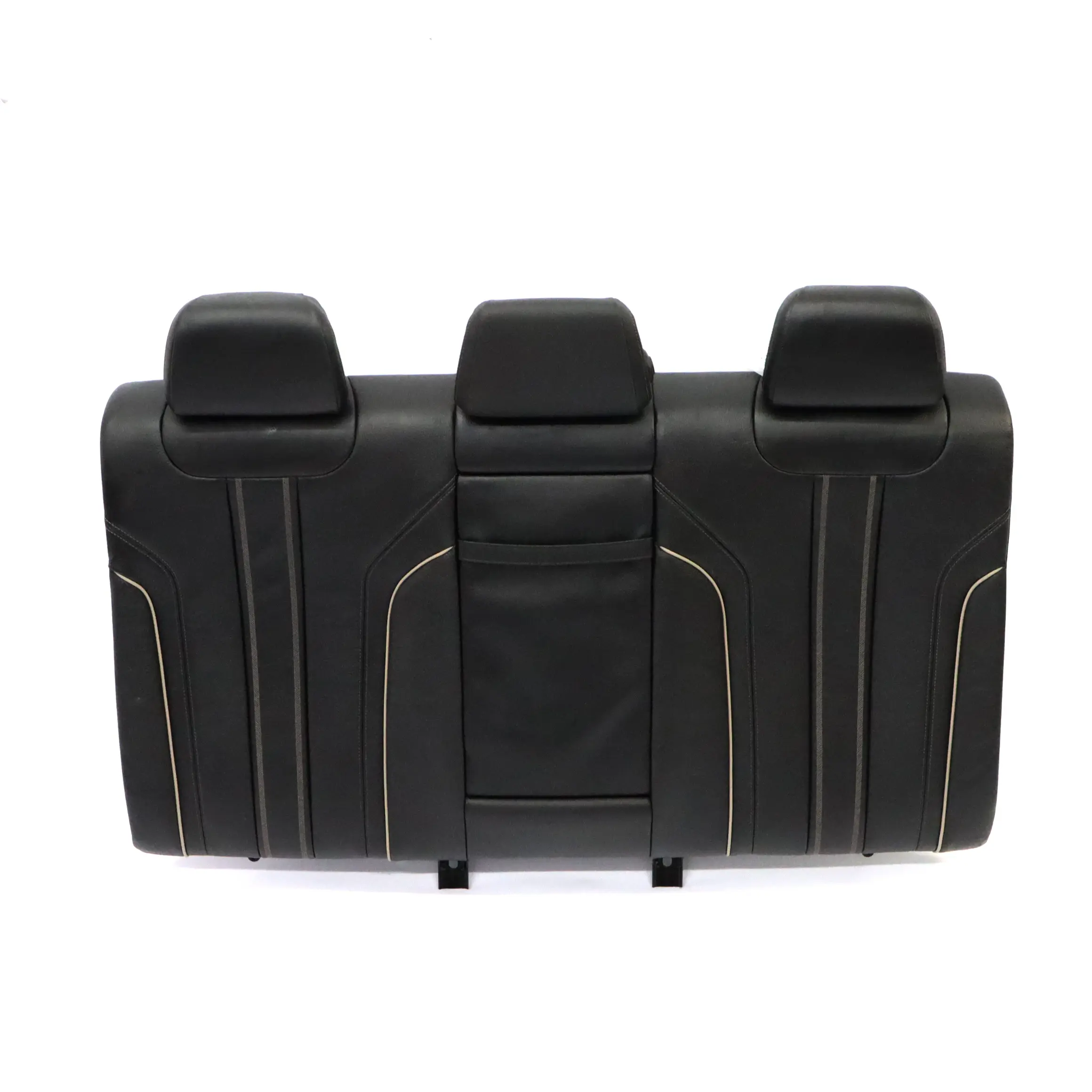 BMW G30 Sedile posteriore Schienale Interno Couch Back Cover Pelle Dakota Nero