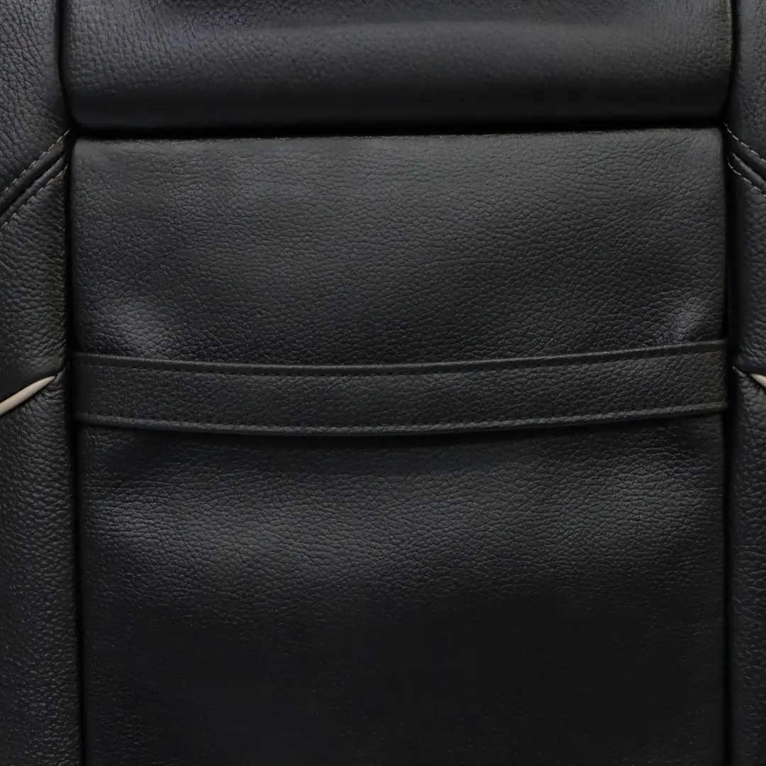 Respaldo Asiento Trasero Interior Funda Respaldo Cuero Dakota Negro para BMW G30 con número de pieza 7453643 BMW G30 Respaldo Asiento Trasero Interior Funda Respaldo Cuero Dakota Negro - SKU 7453643-1 - Número de pieza 7453643