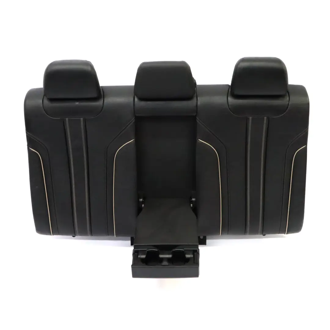 Respaldo Asiento Trasero Interior Funda Respaldo Cuero Dakota Negro para BMW G30 con número de pieza 7453643 BMW G30 Respaldo Asiento Trasero Interior Funda Respaldo Cuero Dakota Negro - SKU 7453643-1 - Número de pieza 7453643
