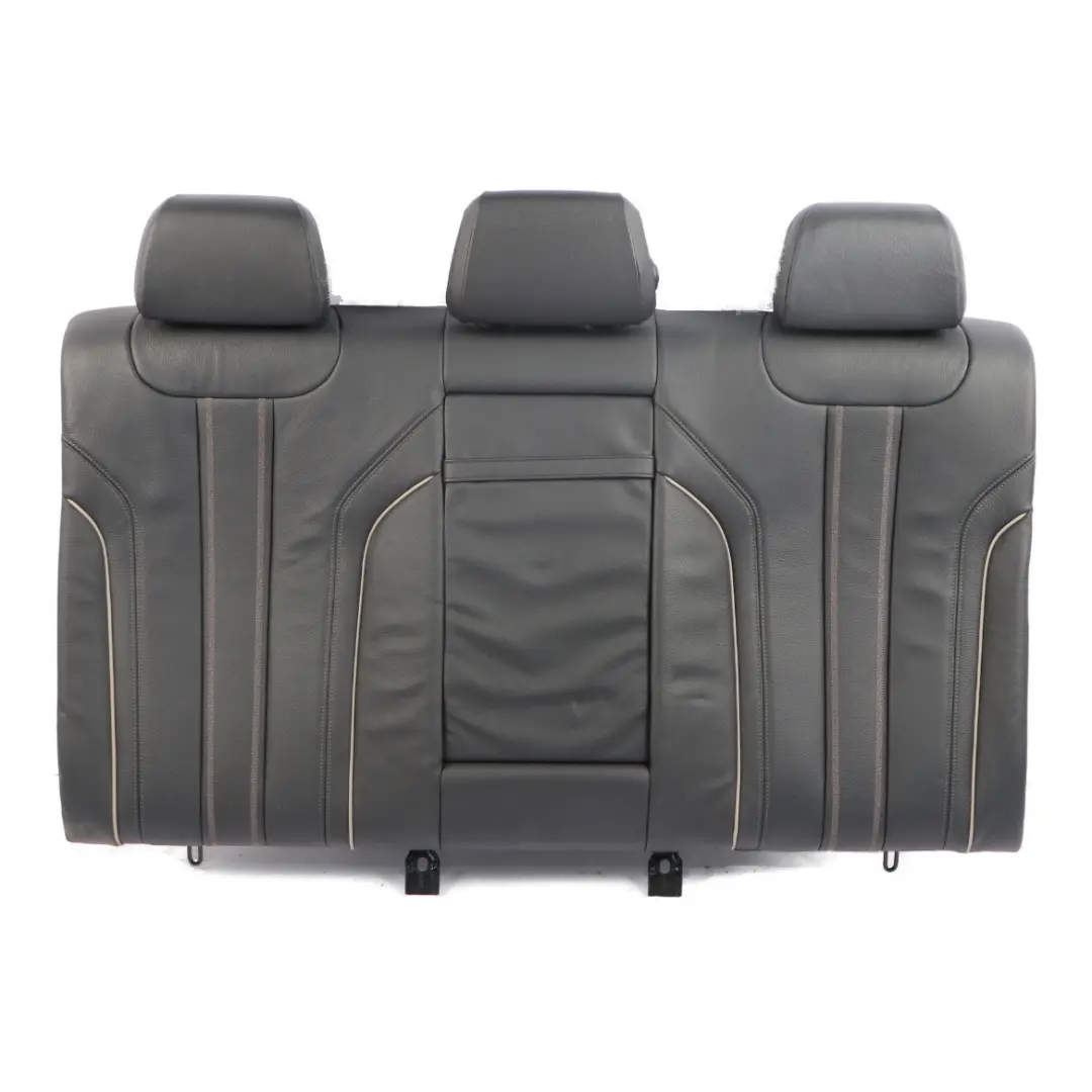 Backrest Interior Couch Back Cover Leather Dakota Black to BMW G30 Rear Seat with Part number 7453643 BMW G30 Rear Seat Backrest Interior Couch Back Cover Leather Dakota Black - SKU 7453643 - Part number 7453643