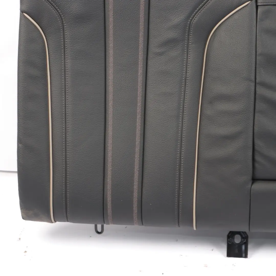 Backrest Interior Couch Back Cover Leather Dakota Black to BMW G30 Rear Seat with Part number 7453643 BMW G30 Rear Seat Backrest Interior Couch Back Cover Leather Dakota Black - SKU 7453643 - Part number 7453643