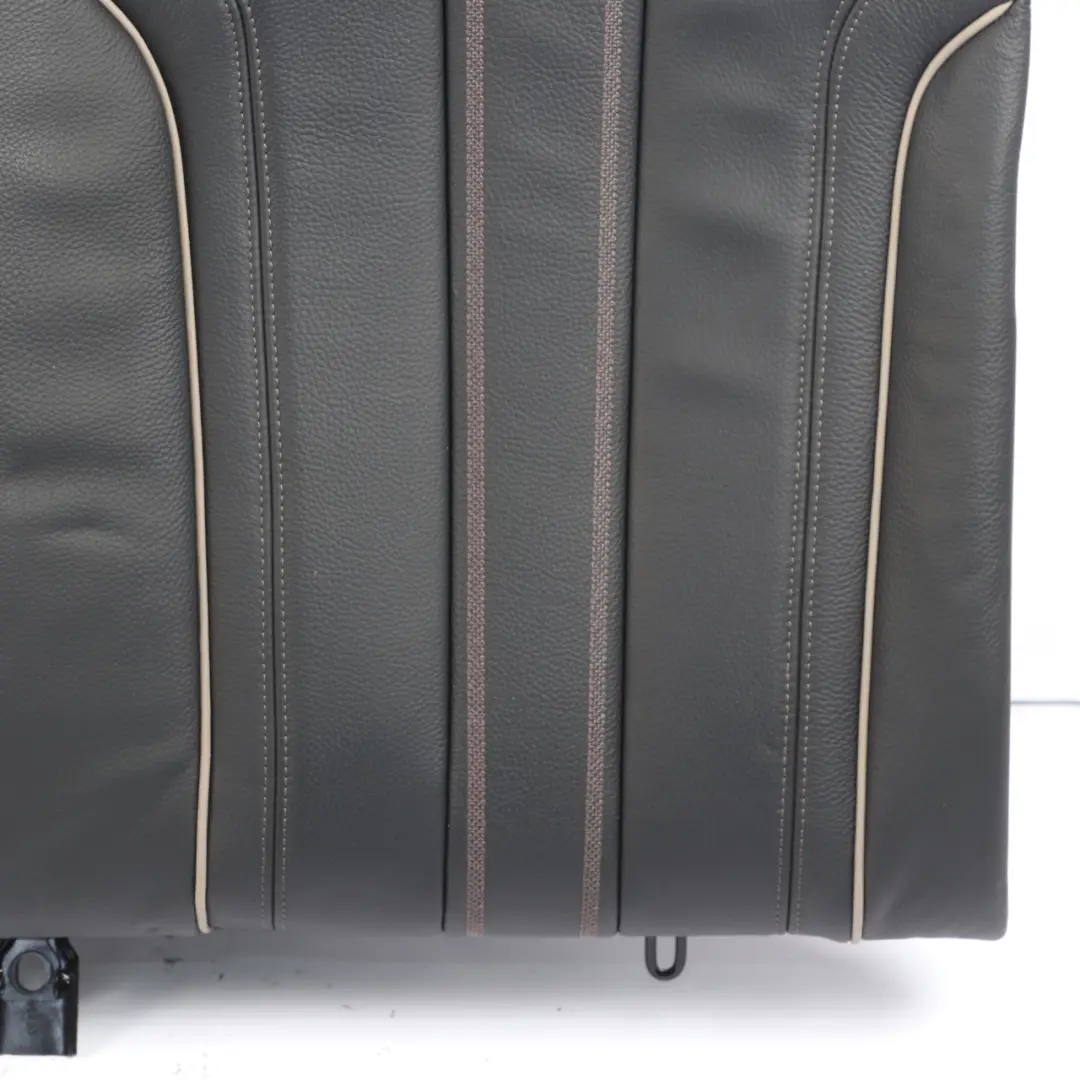 Backrest Interior Couch Back Cover Leather Dakota Black to BMW G30 Rear Seat with Part number 7453643 BMW G30 Rear Seat Backrest Interior Couch Back Cover Leather Dakota Black - SKU 7453643 - Part number 7453643