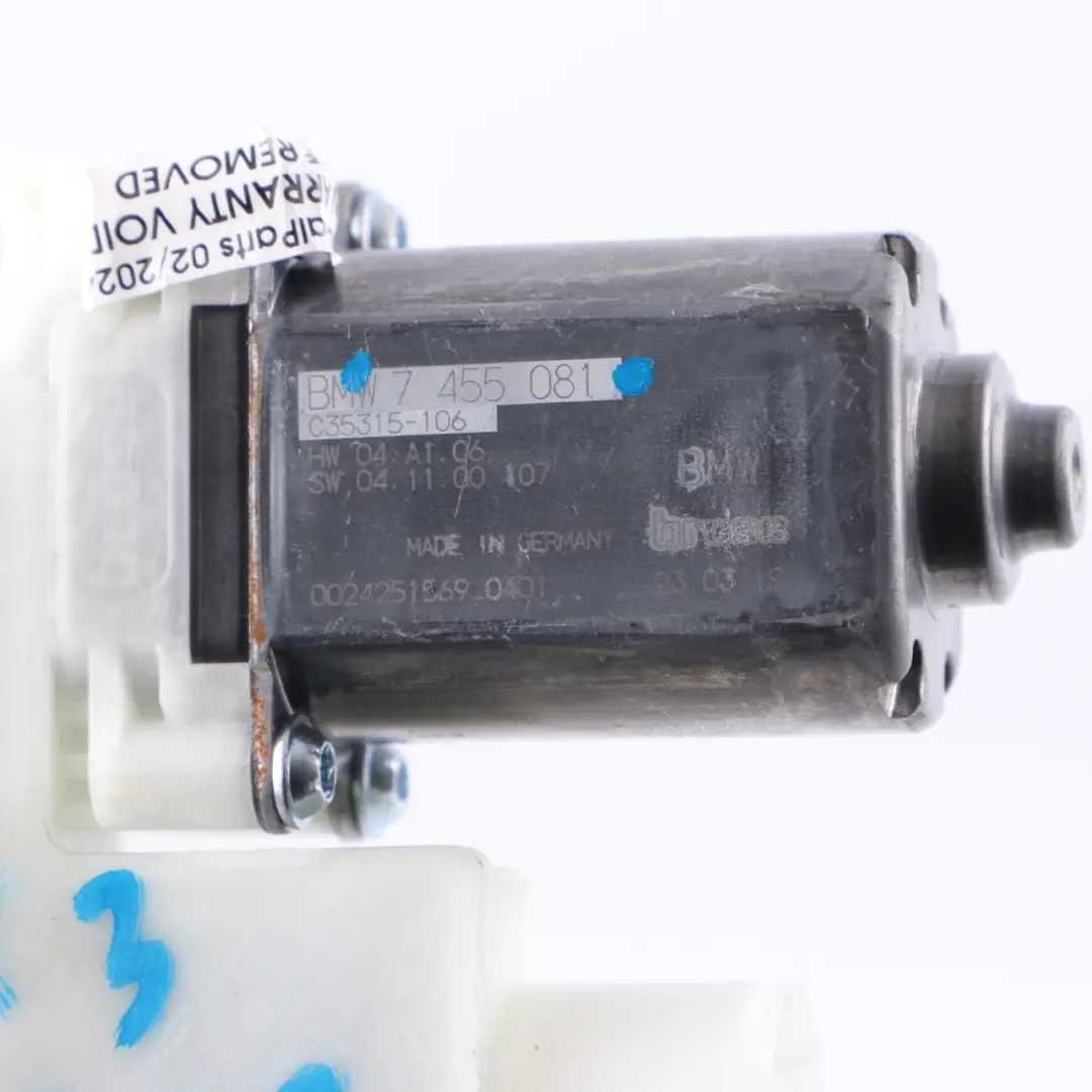 Silniczek Podnośnika Szyby Lewy Przód do BMW G30 G31 X3 G01 o numerze 7455081 BMW G30 G31 X3 G01 Silniczek Podnośnika Szyby Lewy Przód - SKU 7455081 - Numer Części 7455081