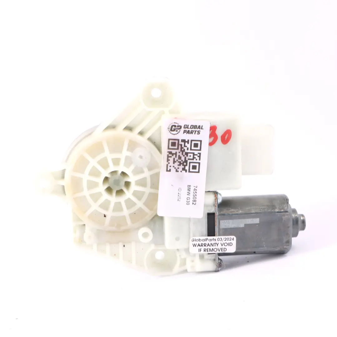 Moteur de Vitres BMW G11 G12 G30 G31 Avant Droit Régulateur de levage pour à propos du numéro de pièce 7455082 Moteur de Vitres BMW G11 G12 G30 G31 Avant Droit Régulateur de levage - SKU 7455082 - Numéro de pièce 7455082