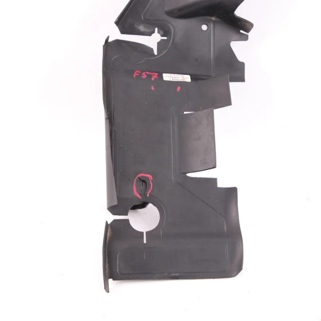 Mini F57 Cabrio Luftkanal Lüftungsplatte Kühlung Vorne Rechts - SKU 7455614 - Teilenummer 7455614