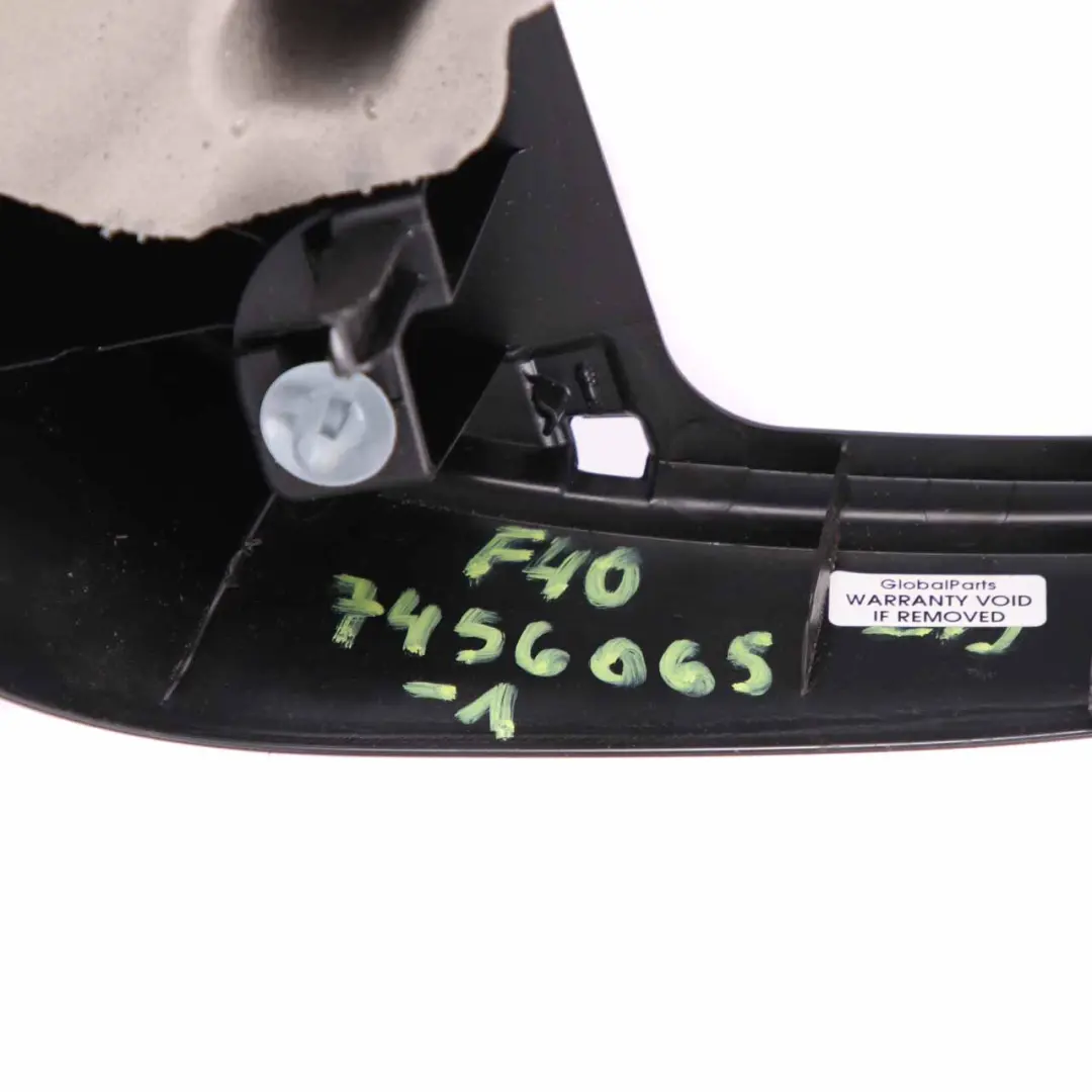 Boot Lid Tailgate Lower Trim Panel Covering Panel to BMW F40 Rear with Part number 7456065 BMW F40 Rear Boot Lid Tailgate Lower Trim Panel Covering Panel - SKU 7456065-1 - Part number 7456065