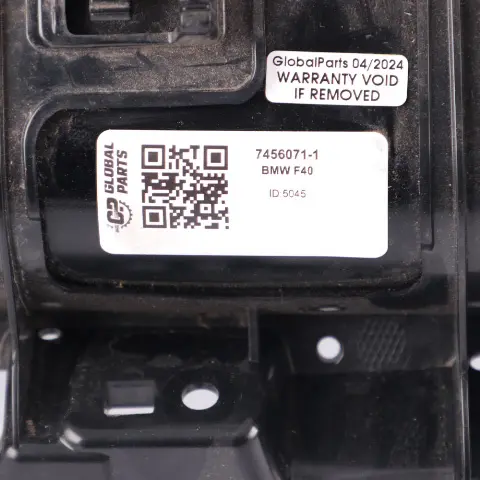 Trunk Lid Tailgate Aeroblade Cover Black to BMW F40 with Part number 7456071 BMW F40 Trunk Lid Tailgate Aeroblade Cover Black - SKU 7456071-1 - Part number 7456071