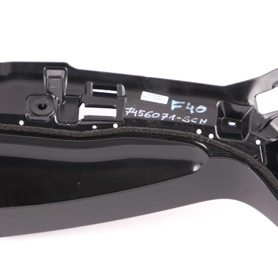 Trunk Lid Tailgate Aeroblade Cover Schwarz 2 Black - 668 to BMW F40 with Part number 7456071 BMW F40 Trunk Lid Tailgate Aeroblade Cover Schwarz 2 Black - 668 - SKU 7456071-SCH - Part number 7456071