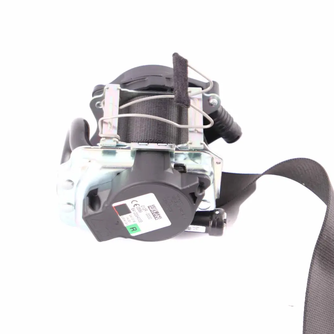 Upper Belt Front Right O/S Black Seatbelt to BMW F40 F44 with Part number 7456264 BMW F40 F44 Upper Belt Front Right O/S Black Seatbelt - SKU 7456264 - Part number 7456264