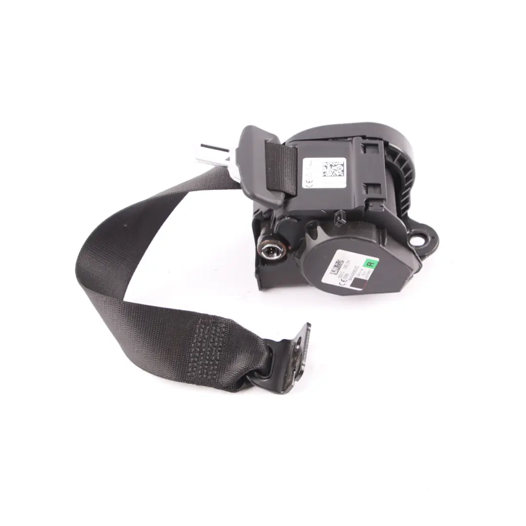 Right Upper Seat Belt O/S Black to BMW 1 Series F40 Rear with Part number 7456278 BMW 1 Series F40 Rear Right Upper Seat Belt O/S Black - SKU 7456278 - Part number 7456278