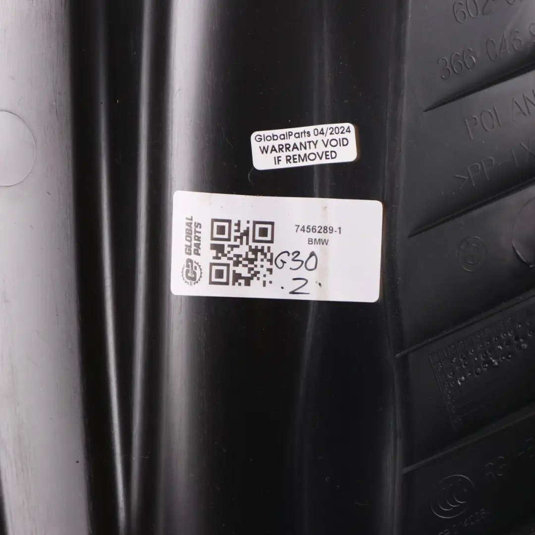 Lateral Trim Side Panel Rear Left N/S Leather Dakota Elfenbein-weiss to BMW G30 with Part number 7456289 BMW G30 Lateral Trim Side Panel Rear Left N/S Leather Dakota Elfenbein-weiss - SKU 7456289-1 - Part number 7456289