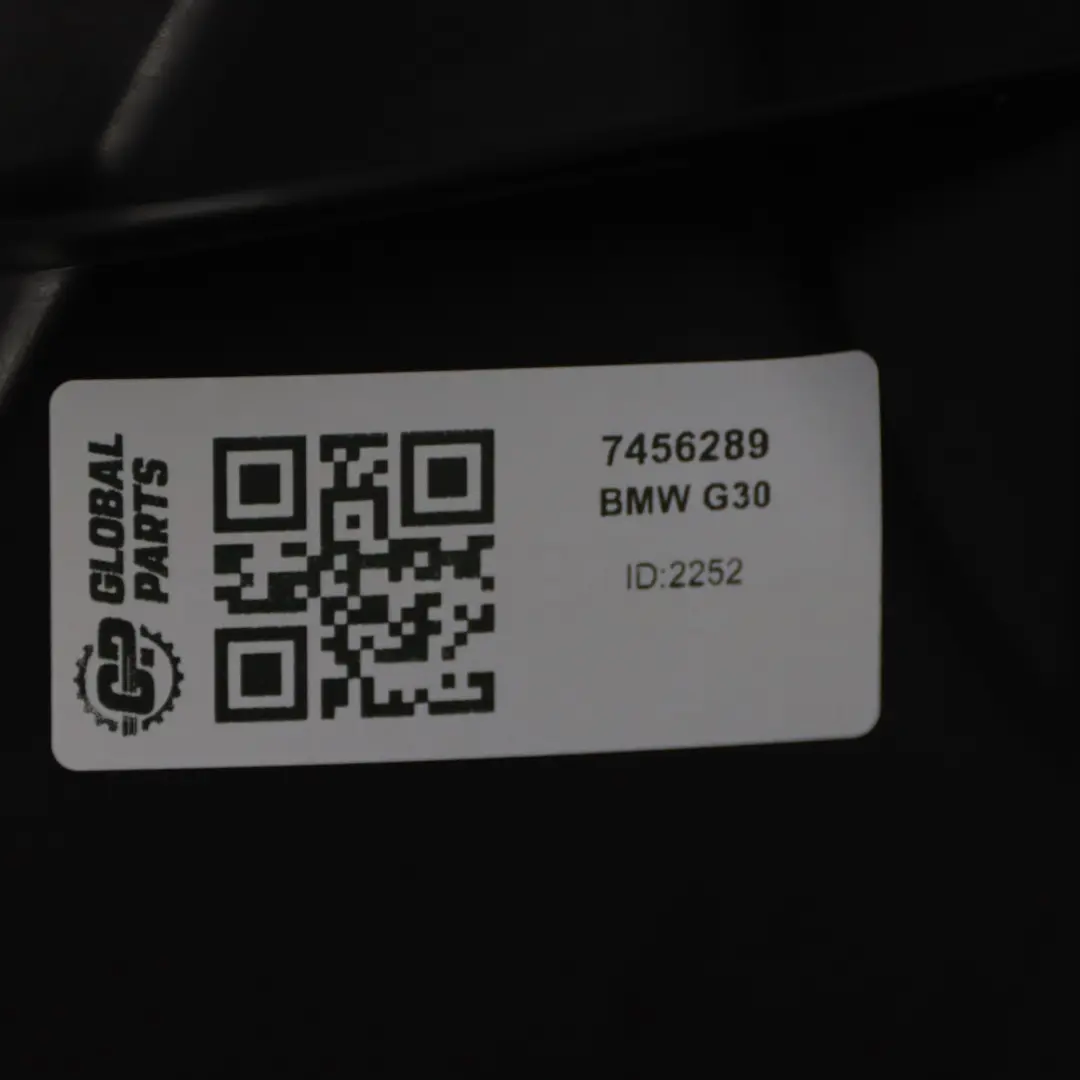 BMW G30 Seitliche Verkleidung Seitenwand hinten links Sitz Leder Elfenbein Weiß - SKU 7456289 - Teilenummer 7456289