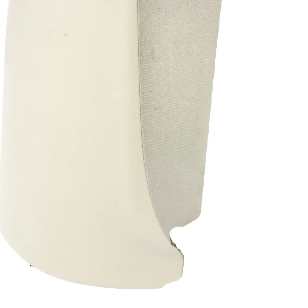 BMW G30 Embellecedor Lateral Panel Trasero Derecho Asiento Cuero Blanco - SKU 7456290 - Número de pieza 7456290